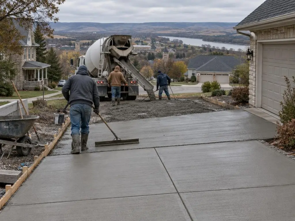 Concrete Driveways in Manhattan, KS