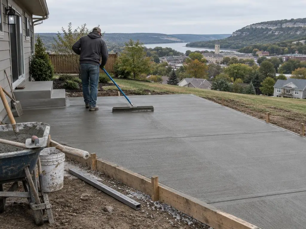 Concrete Patios in Manhattan, KS